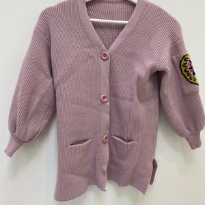 Soft purple sweater